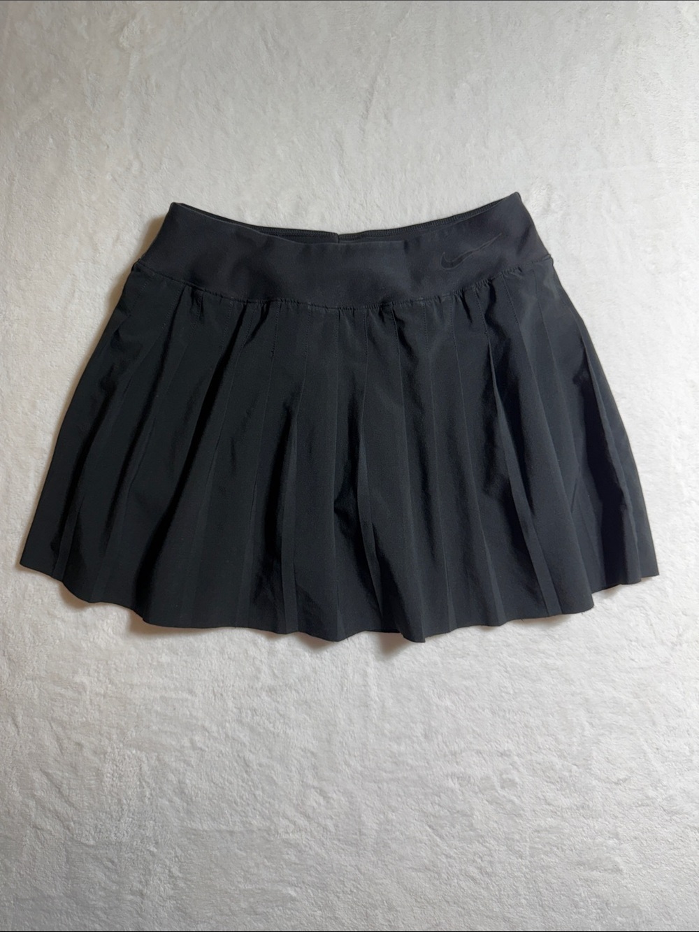 Nike Black Women's Pleated Athletic Tennis Skirt Shorts
